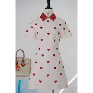 VALENTINO EMBROIDERED DRESS